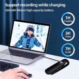 1080P Body Camera with 64GB SD Card – Wearable HD Video & Audio Recorder with Clip – Mini Pocket Cam for Law Enforcement, Biking, Hiking - Image 3