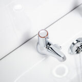 Ebb + Flo Bath Pillar Lever Taps - Image 6
