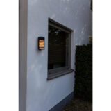 Lutec Fulton Outdoor Wall Light – IP54 Rated, E27 Socket, Max 40W – Black Finish - Image 3