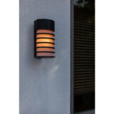 Lutec Fulton Outdoor Wall Light – IP54 Rated, E27 Socket, Max 40W – Black Finish - Image 4