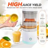 Wireless Portable Juicer – USB-C Rechargeable, 360° Fruit Extractor for Travel/Home - Image 2