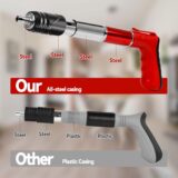 Manual Mini Steel Nail Gun – 5-Gear Adjustable Concrete & Wall Nail Rivet Tool with 110 Nails + Wire Slitter - Image 6