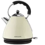 Cookworks Pyramid Kettle Almond – Retro Electric Kettle 1.7L - Image 2