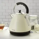 Cookworks Pyramid Kettle Almond – Retro Electric Kettle 1.7L - Image 5