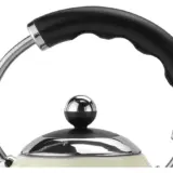 Cookworks Pyramid Kettle Almond – Retro Electric Kettle 1.7L - Image 4