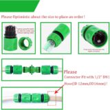 10Pcs Garden Hose Connector Kit – Tap & Hose Pipe Fittings Set with 1/2" & 3/4" Tap Adapters, Quick Connectors, and Double Male Snap Fittings - Image 4