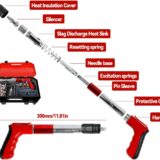 Manual Mini Steel Nail Gun – 5-Gear Adjustable Concrete & Wall Nail Rivet Tool with 110 Nails + Wire Slitter - Image 2
