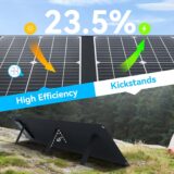 Ecosonique Foldable 100W Solar Panel – Fast Charge USB-C PD3.0, QC3.0, DC Output for Camping & Portable Power - Image 5