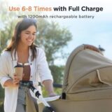 Jheppbay Wearable Electric Breast Pump – Portable, Hands-Free, Quiet (40dB), Lightweight (201g), 3 Modes 12 Levels, Leakproof, BPA-Free – for Nursing Moms at Work, Home & Travel - Image 6