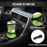 LE 3-in-1 Camping Lantern with Detachable Flashlights – 600 Lumen, Rechargeable & Battery Powered - Image 5