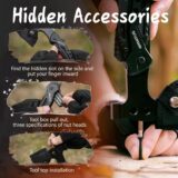 Camping Multitool Gift – 16-in-1 Survival Gear for Men – Hammer, Pliers, Bottle Opener – Ideal Father's Day Gift - Image 4