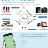 iDiskk 512GB 4-in-1 Photo Stick for iPhone, iPad, USB-C, Android – External Flash Drive Backup Storage - Image 4