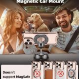 PANPHEN iPhone 16 Pro Max Bumper Case – Metal Frame, 360° Ring Holder, Slim & Shockproof, Desert Titanium Color - Image 4