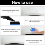 3Pcs Car Scratch Remover Kit – 100ML Car Scratch Repair Polish with Sponge – Car Paint Restoration & Scratch Removal Tool - Image 6