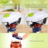 Chulovs Electric Jar Opener for Seniors & Arthritis – Hands-Free, Tough Lid Remover (White) - Image 3