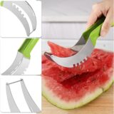 2-in-1 Watermelon Cutter Tool Set – Windmill Slicer + Fruit Forks (3PCS Kit) - Image 2
