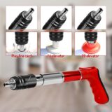 Manual Mini Steel Nail Gun – 5-Gear Adjustable Concrete & Wall Nail Rivet Tool with 110 Nails + Wire Slitter - Image 5