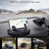 Beeasy Dashboard Phone Holder – 360° Rotating Car Mount, Non-Slip Silicone for All Smartphones - Image 2