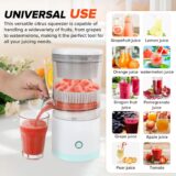 Wireless Portable Juicer – USB-C Rechargeable, 360° Fruit Extractor for Travel/Home - Image 4