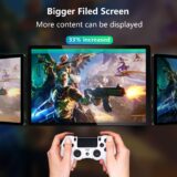Pisichen 2.5K QHD 10.1" Portable Monitor, Touchscreen IPS Display with USB-C/HDMI, Compatible with Laptop, PS4, Xbox – Built-in Audio - Image 2