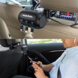 Backseat Car Charger Dock – Multi Retractable USB C & Lightning Cable Box for iPhone, iPad, Android | Ideal for Rideshare - Image 5