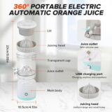 Wireless Portable Juicer – USB-C Rechargeable, 360° Fruit Extractor for Travel/Home - Image 6