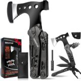 Camping Multitool Gift – 16-in-1 Survival Gear for Men – Hammer, Pliers, Bottle Opener – Ideal Father's Day Gift - Image 1