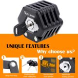 Folding Bicycle Chain Lock – Alloy Steel, 31" Anti-Theft Security with Mount & 3 Keys - Image 4