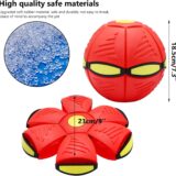 ICEBLUEOR 2-in-1 Dog Frisbee & Ball – Durable Toy for Training & Fetch - Image 7