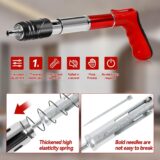 Manual Mini Steel Nail Gun – 5-Gear Adjustable Concrete & Wall Nail Rivet Tool with 110 Nails + Wire Slitter - Image 4