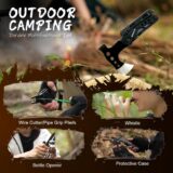 Camping Multitool Gift – 16-in-1 Survival Gear for Men – Hammer, Pliers, Bottle Opener – Ideal Father's Day Gift - Image 6