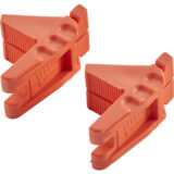 Ragni Rubberised Corner Blocks – Orange Brickwork Edge Protectors - Image 1