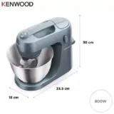 Kenwood Go Stand Mixer KZM35.000GY – Blue, Powerful Kitchen Mixer - Image 2