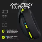 Logitech G435 Wireless Gaming Headset for PS5, PS4, Switch & PC - Black - Image 3