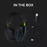 Logitech G435 Wireless Gaming Headset for PS5, PS4, Switch & PC - Black - Image 9