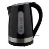 Cookworks Plastic Electric Kettle – Black with Illumination - Image 2