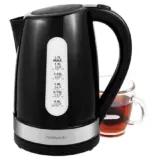 Cookworks Plastic Electric Kettle – Black with Illumination - Image 5