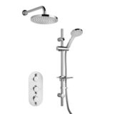 Deva Newton Thermostatic Concealed Shower Valve – Dual Outlet Control - Image 2