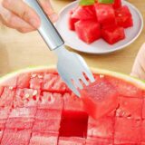 2-in-1 Watermelon Cutter Tool Set – Windmill Slicer + Fruit Forks (3PCS Kit) - Image 4