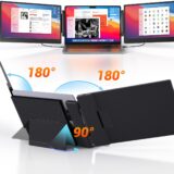 VisionExpand 14" 1080P Tri-Screen Monitor – Portable Laptop Extender for Mac & Windows - Image 6