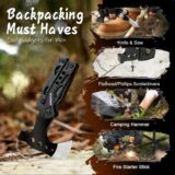Camping Multitool Gift – 16-in-1 Survival Gear for Men – Hammer, Pliers, Bottle Opener – Ideal Father's Day Gift - Image 5