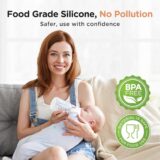 Jheppbay Wearable Electric Breast Pump – Portable, Hands-Free, Quiet (40dB), Lightweight (201g), 3 Modes 12 Levels, Leakproof, BPA-Free – for Nursing Moms at Work, Home & Travel - Image 4