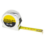 Stanley 5m Tape Measure – Micro PowerLock | Dual Metric/Imperial - Image 1