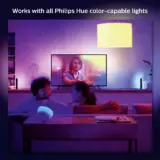 Philips Hue Gradient Lightstrip for 65 Inch Indoor Smart TVs - Image 7