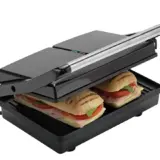 Cookworks 2-Serving Panini Maker - Black - Image 1