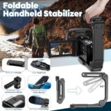 5K Video Camera for YouTube – 64MP Dual Lens Camcorder with IR Night Vision, WiFi, Touchscreen, 16x Zoom & Stabilizer Kit - Image 7