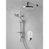 Deva Aston Push Button Shower Mixer – Thermostatic 2 Way Valve - Image 3