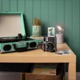 Instax Mini 40 Instant Camera – Black & Silver Retro Style - Image 4