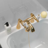 Deva Georgian Gold Bath Filler Tap – Traditional Style - Image 4