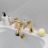 Deva Georgian Gold Bath Filler Tap – Traditional Style - Image 5